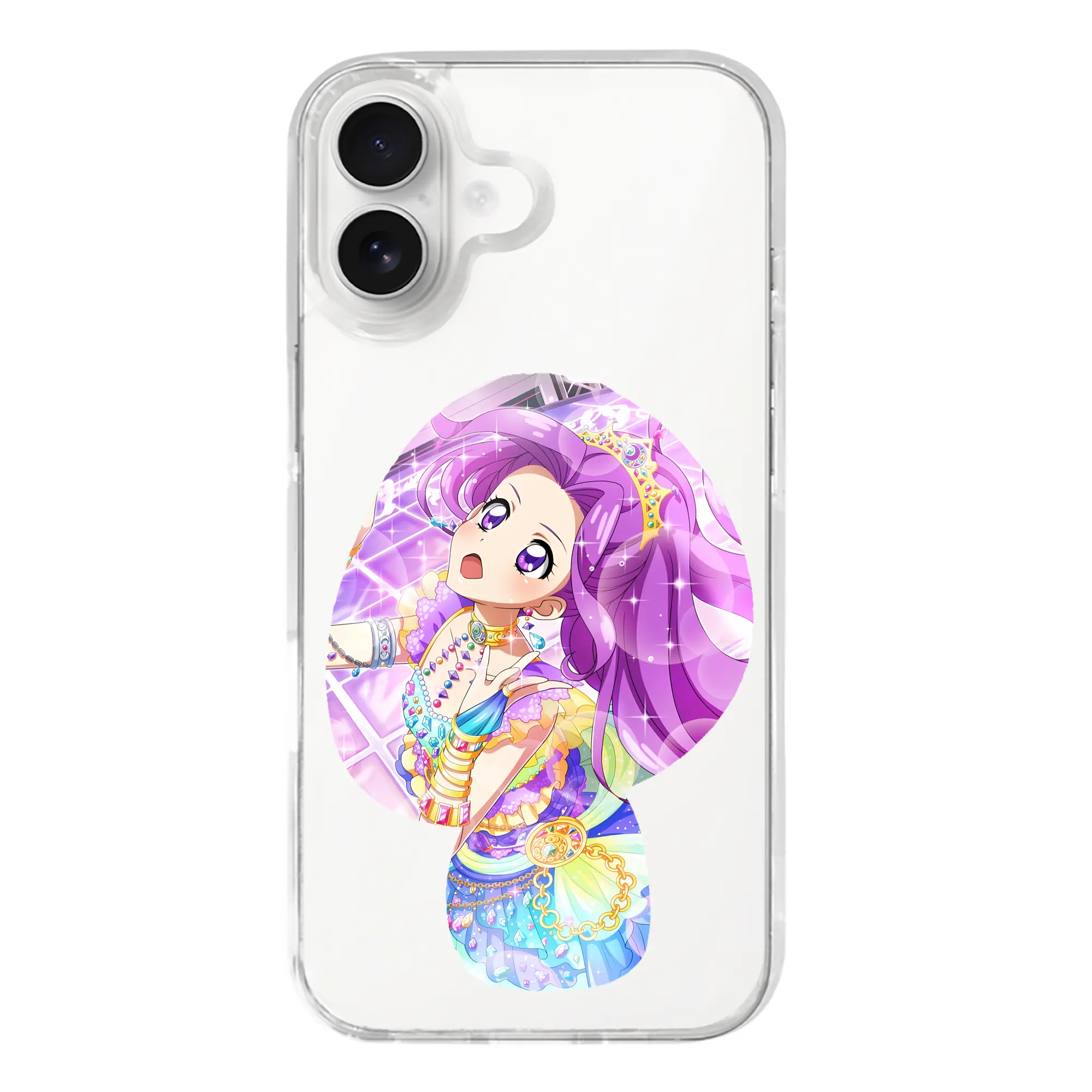 アイカツ グッズ 神崎 美月 - iPhone 17シリーズ 透明スマホケース – 薄型・耐衝撃・精密フィット保護カバー